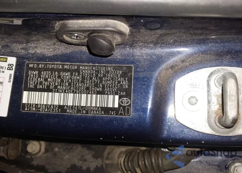 2009 Toyota Matrix S from USA, damaged, VIN 2T1KE40E79C007463